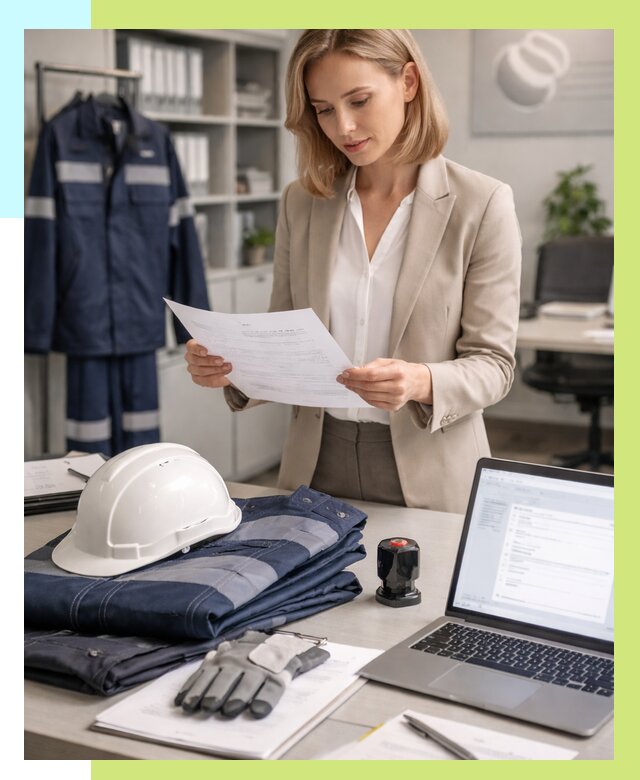 Сертификация спецодежды в Устях-Джегуте от 7086 р. | Алешин-Стд