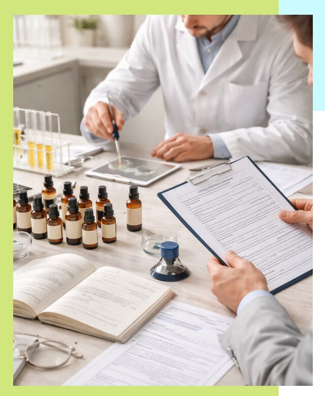 Сертификация эфирных масел и документация качества в Устях-Джегуте