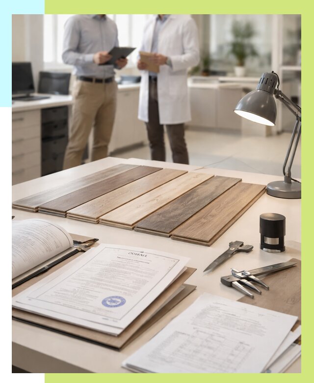 Сертификация ламината в Устях-Джегуте от 18221 р. под ключ | Алешин-Стд