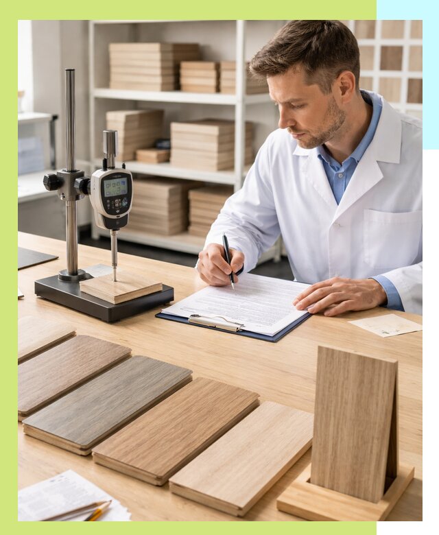 Сертификация ламината с испытаниями и оформлением документов в Устях-Джегуте