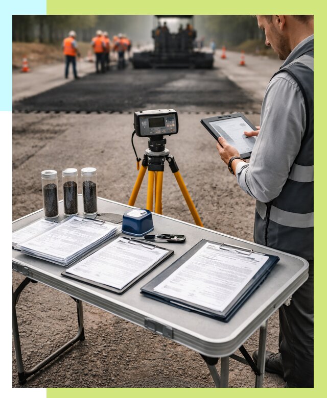 Сертификация асфальта в Устях-Джегуте от 25308 р. | Алешин-Стд