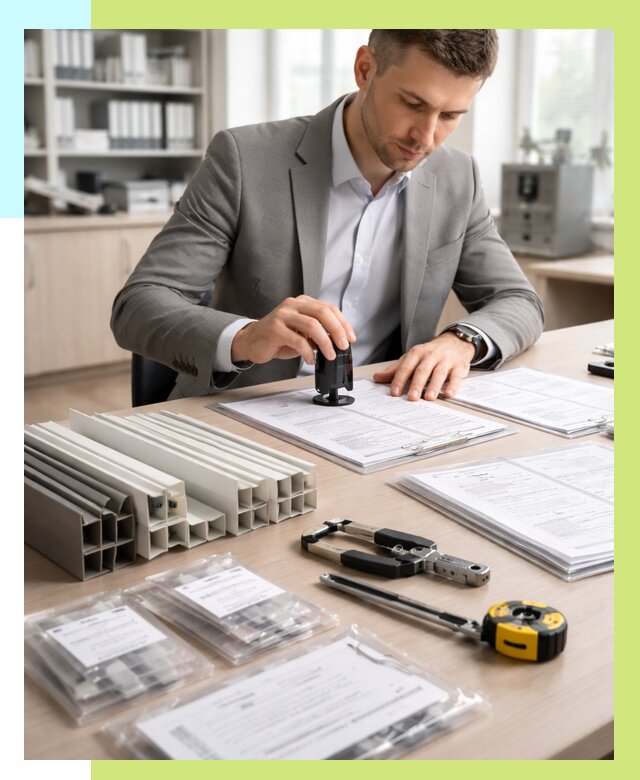 Сертификация ПВХ продукции в Устях-Джегуте от 8605 р., Алешин-Стд