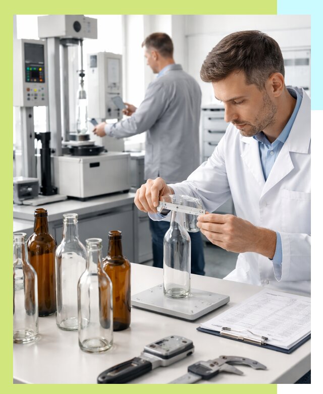 Сертификация стеклянных бутылок и сопутствующей упаковки в Устях-Джегуте