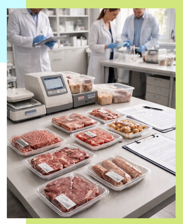 Сертификация мясной продукции в Устях-Джегуте от 20246 р. | Алешин-Стд