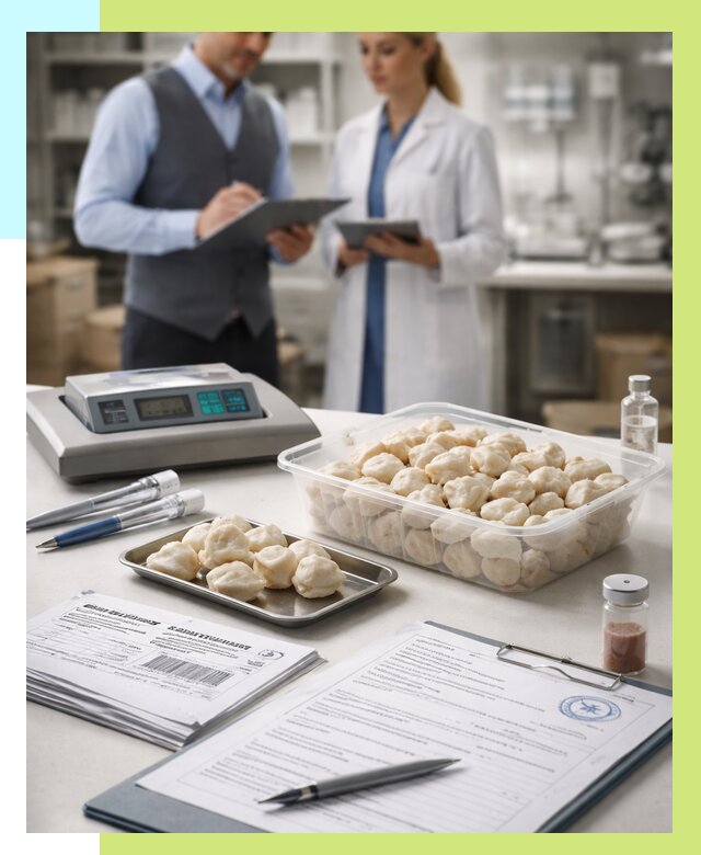 Сертификация пельменей в Устях-Джегуте от 15185 р. срочно | Алешин-Стд
