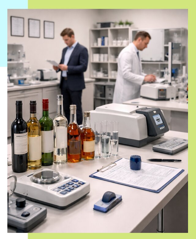 Сертификация алкогольной продукции в Устях-Джегуте от 25308 р. | Алешин-Стд