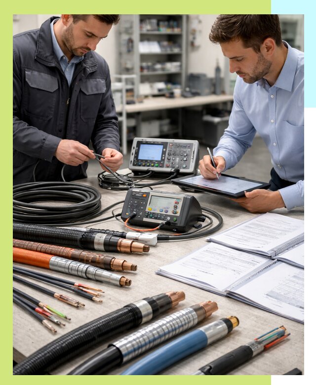 Сертификация кабеля и электропроводки в Устях-Джегуте под ключ