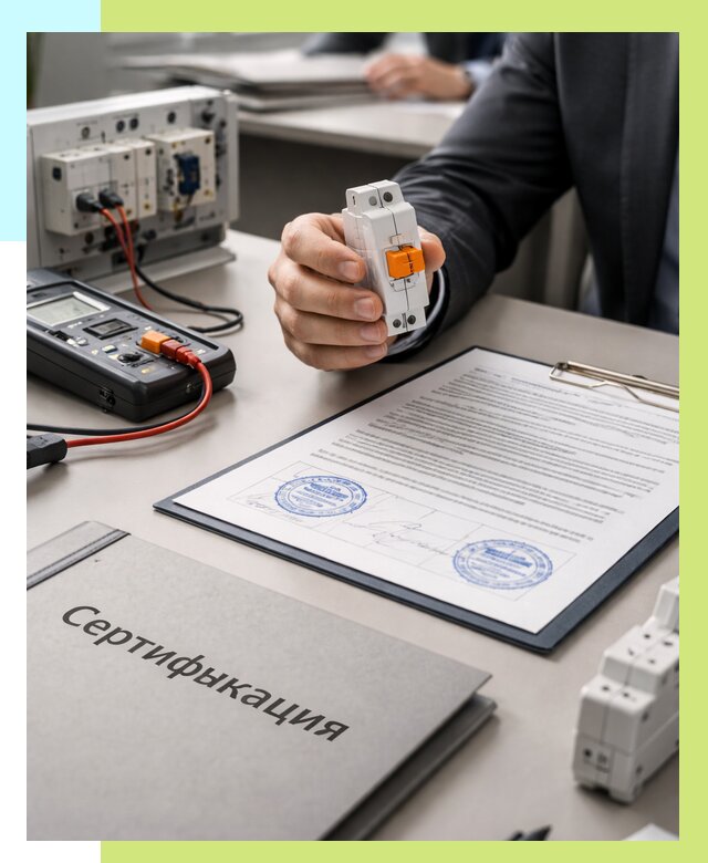 Сертификация выключателей под ключ в Устях-Джегуте от 15185 р. | Алешин-Стд