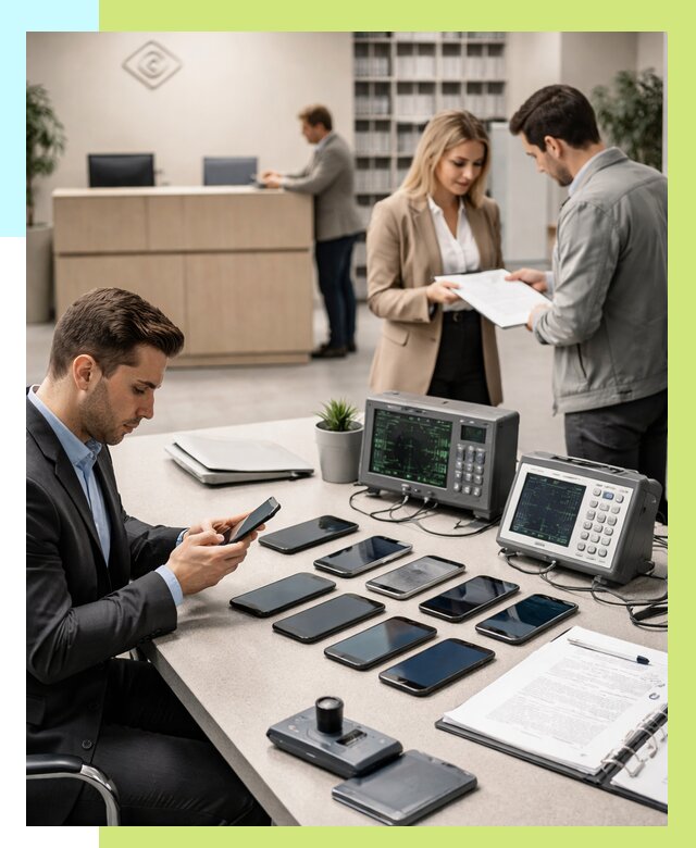 Сертификация телефонов в Устях-Джегуте от 25308 р. под ключ | Алешин-Стд