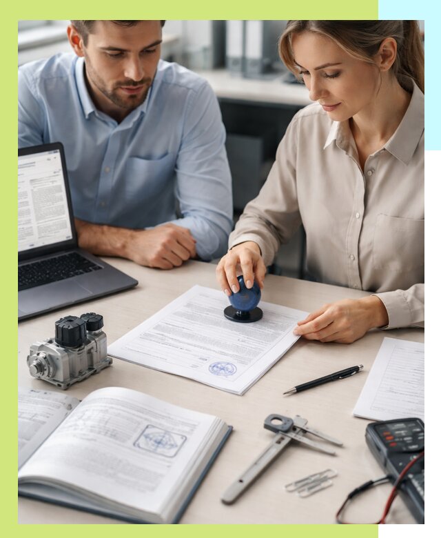 Выдача паспорта изделия и техническая экспертиза продукции в Устях-Джегуте