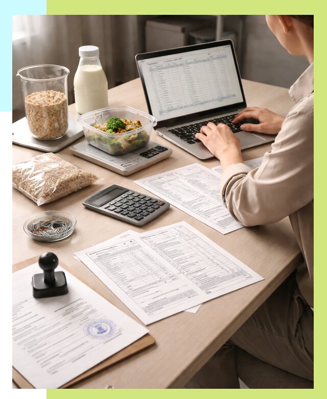 Просчет БЖУ для маркировки в Устях-Джегуте от 1518 р. | Алешин-Стд