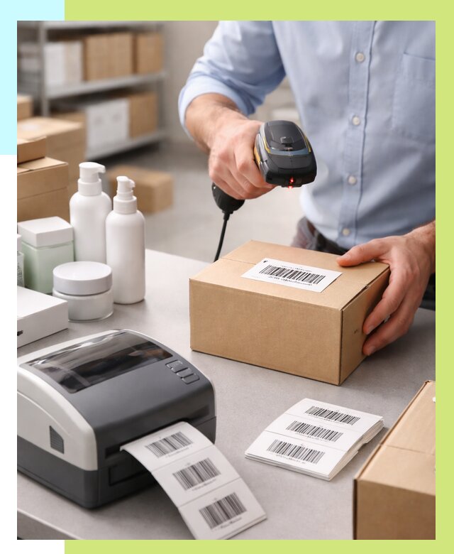 Штрихкодирование продукции в Устях-Джегуте от 4555 р. | Алешин-Стд