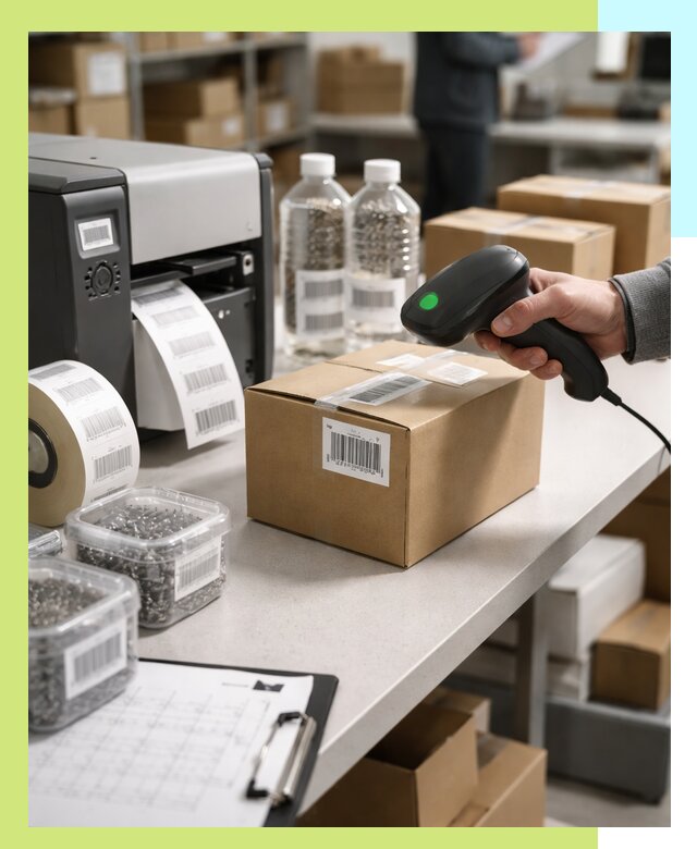 Штрихкодирование продукции и маркировка для продажи в Устях-Джегуте