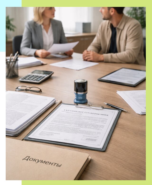 Сертификат соответствия на продукцию в Устях-Джегуте от 15185 р.|Алешин-Стд