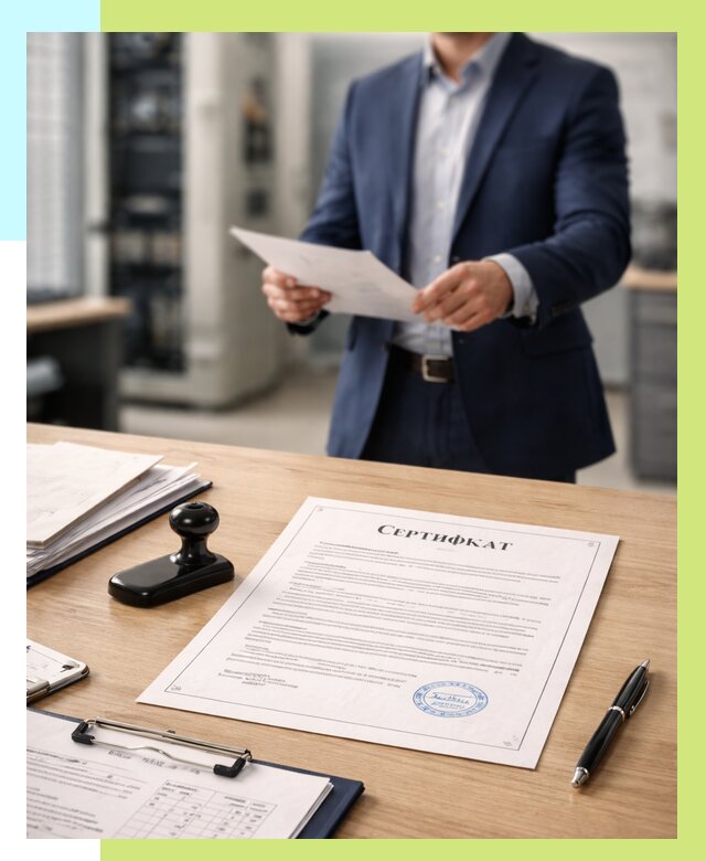 Сертификат на оборудование в Устях-Джегуте от 15185 р. | Алешин-Стд