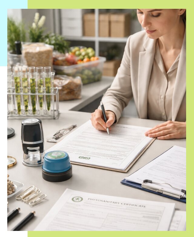 Фитосанитарный сертификат оформить в Устях-Джегуте от 4555 р. | Алешин-Стд