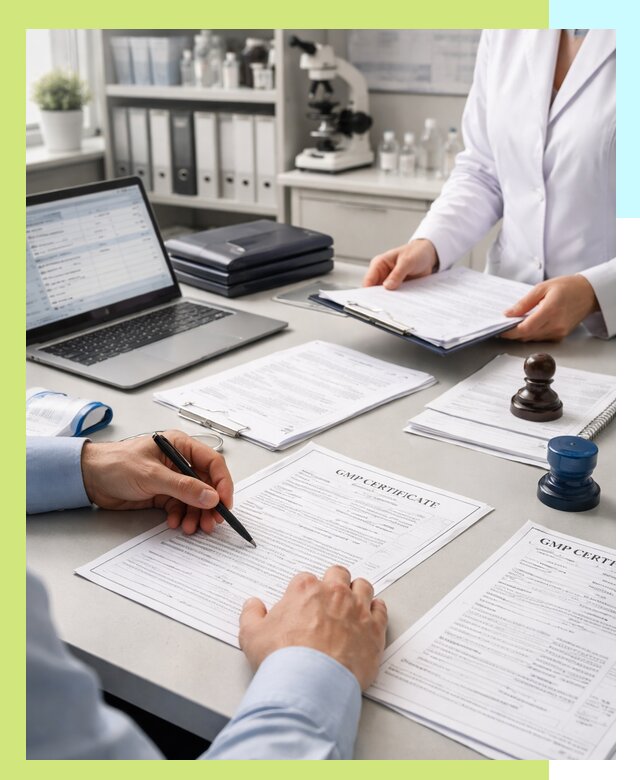 Оформление сертификата GMP в Устях-Джегуте для фармпроизводства