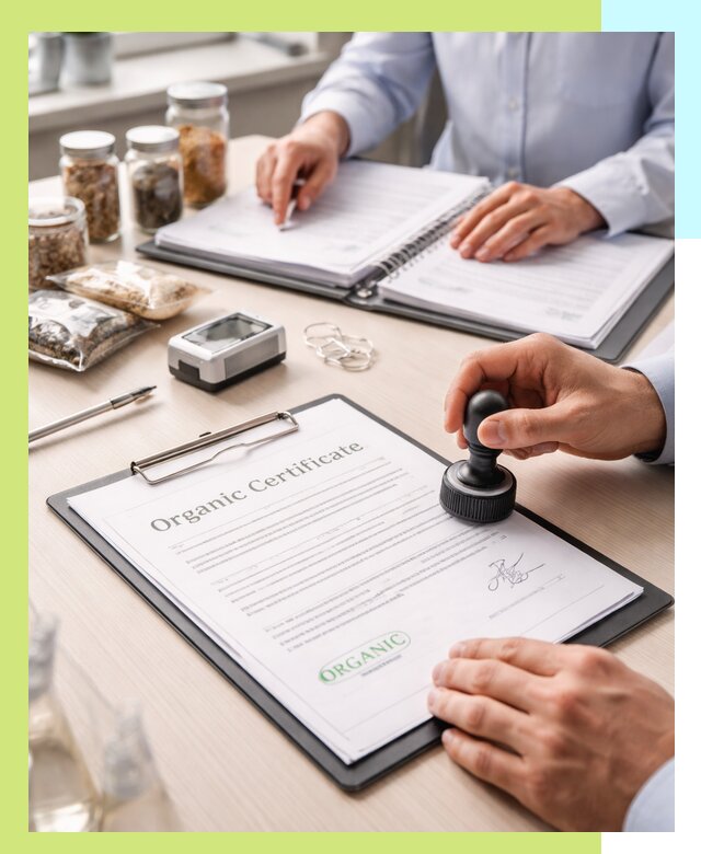 Получение органик сертификата для продукции в Устях-Джегуте