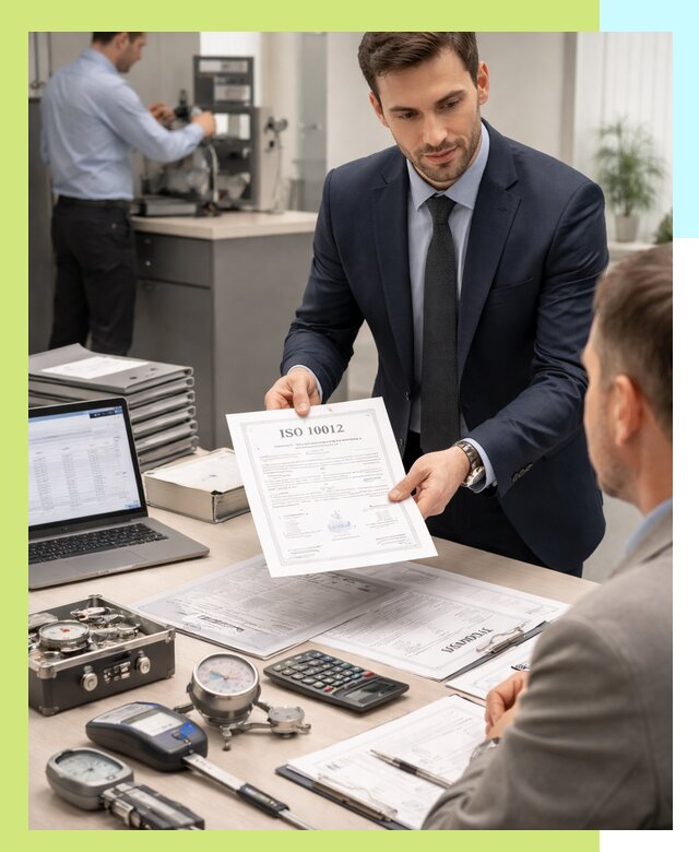 Выдача сертификата ISO 10012 по требованиям метрологии в Устях-Джегуте