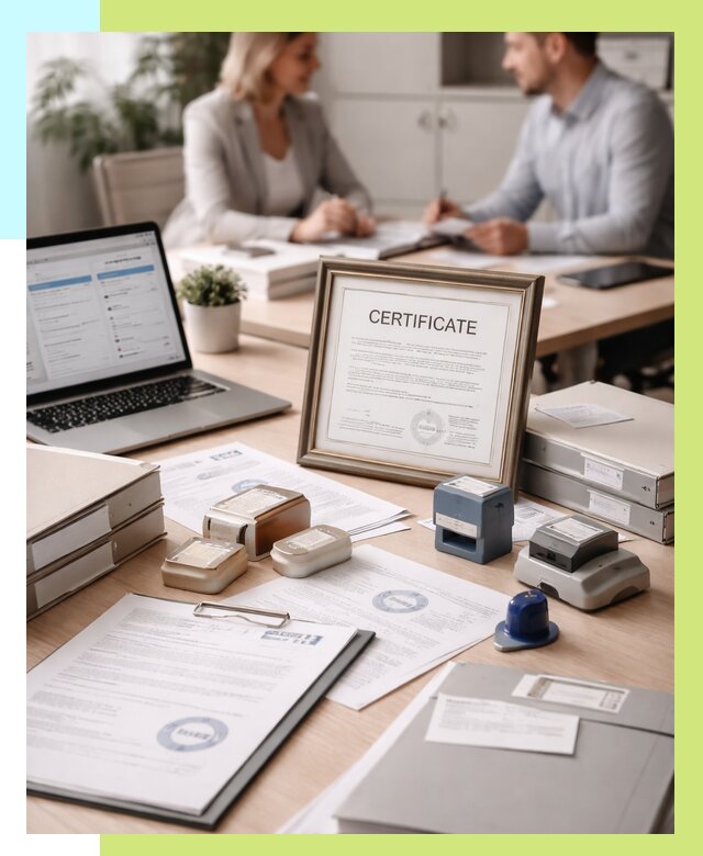 Сертификация компании в Устях-Джегуте от 45554 р. | Алешин-Стд — заказ